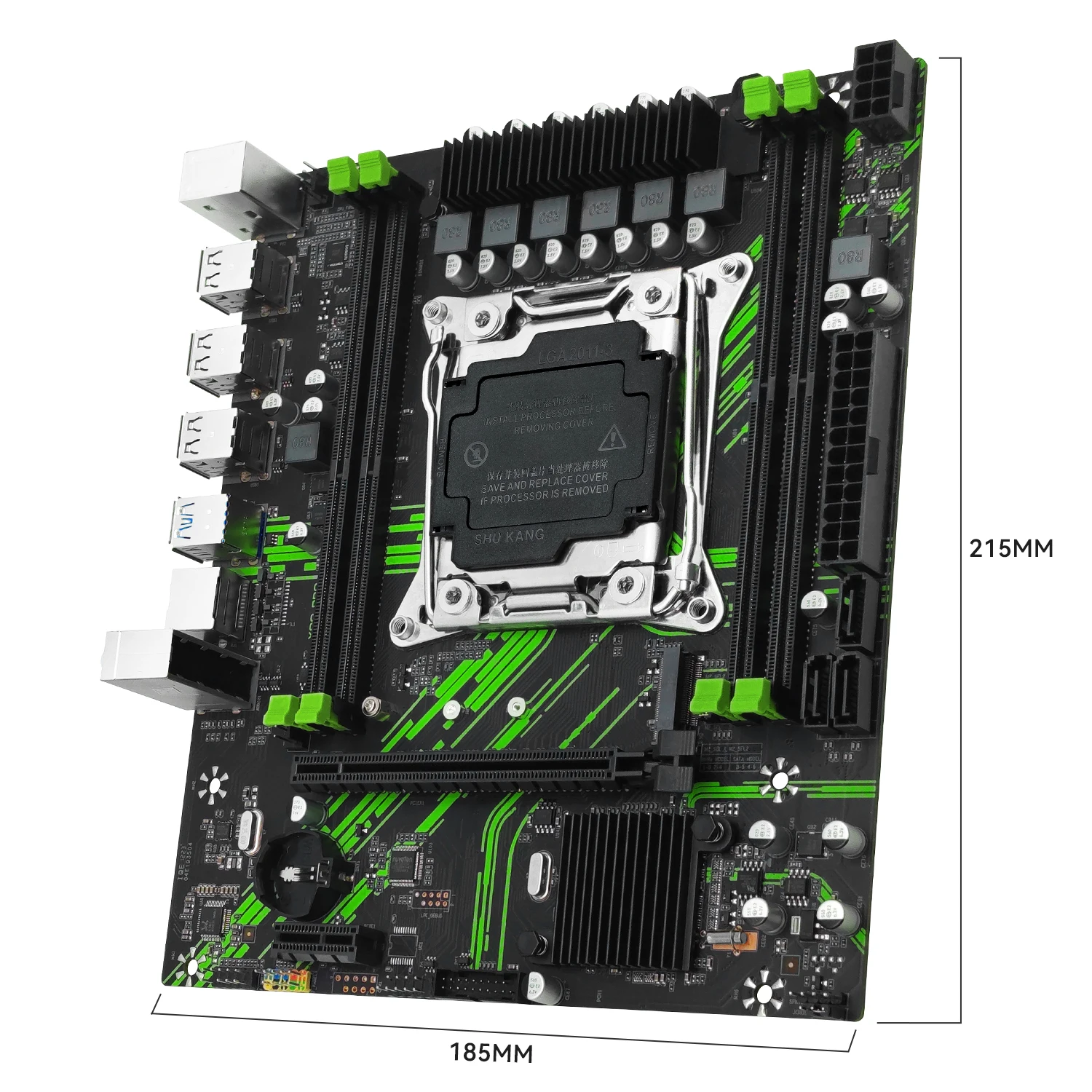 Imagem -04 - Machinist-conjunto de Placas-mãe X99 Pr9 Lga 20113 Xeon e5 2660 Processador Cpu v3 Ddr4 Ecc 16gb de Ram Combo de Memória Nvme M.2 Sata