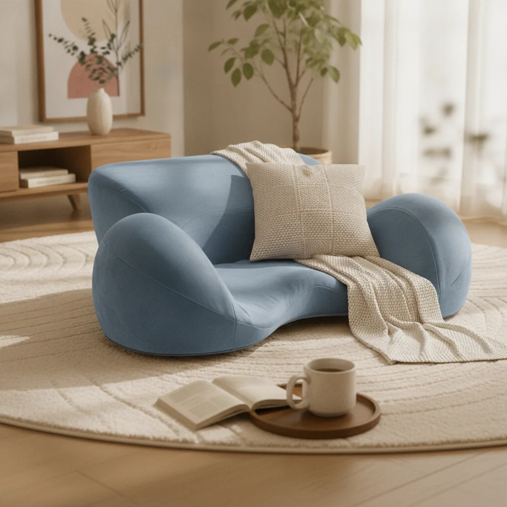 Coussin de méditation profilé, coussin de pleine conscience Zafu, confortable et grand format pour les meditateurs
