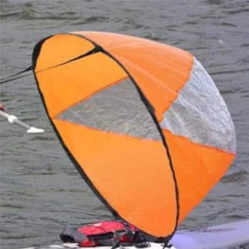 

A42M-Kayak Sail Paddle, комплект парус для духовых духовых инструментов, портативный складной парус для каяка