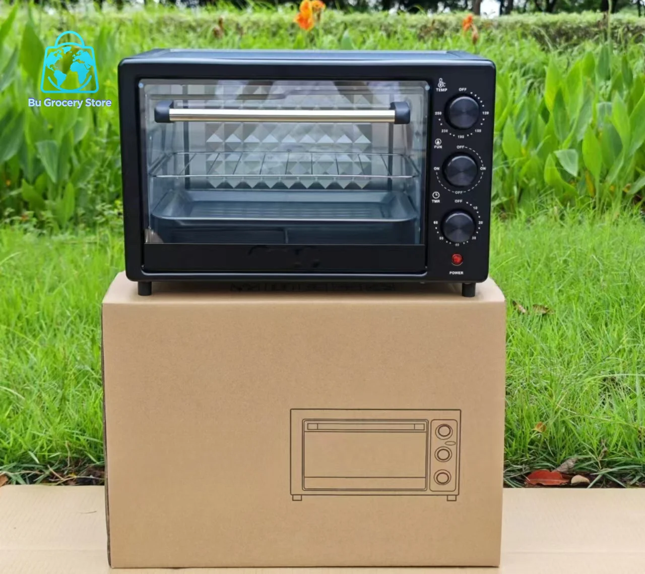 48L Large Capacity Electric Oven Multi Function Smart Convection Bread Baking Machine