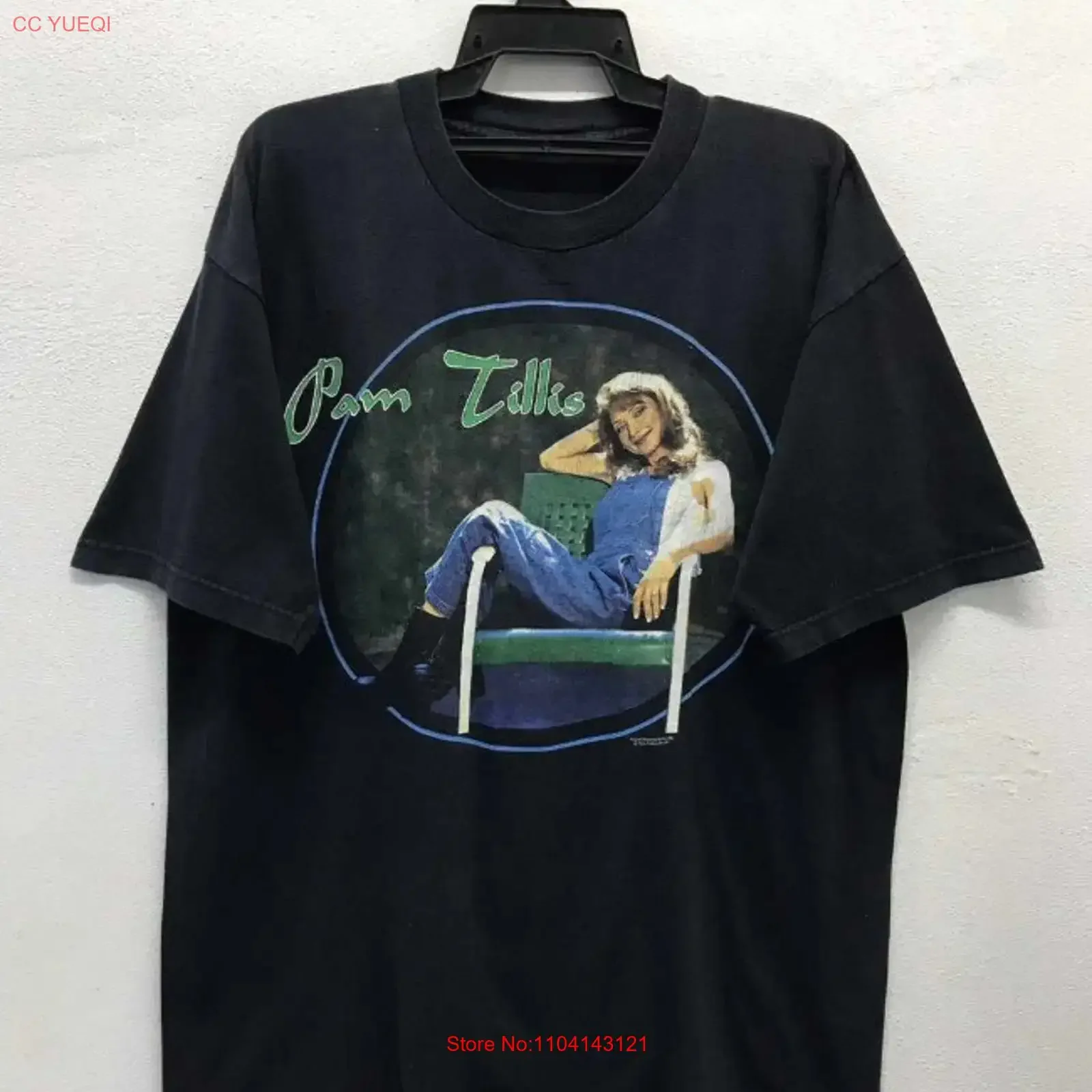 Pam Tillis Land Of The Living Adult Cotton T Shirt Short SB320 vintage Washed Stretched Soft Versatile fashion Unisex