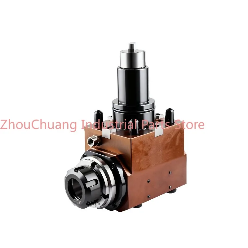 Power tower turret BMT numerical control boring and milling 0 degree 90 degree universal turning and milling compound power head
