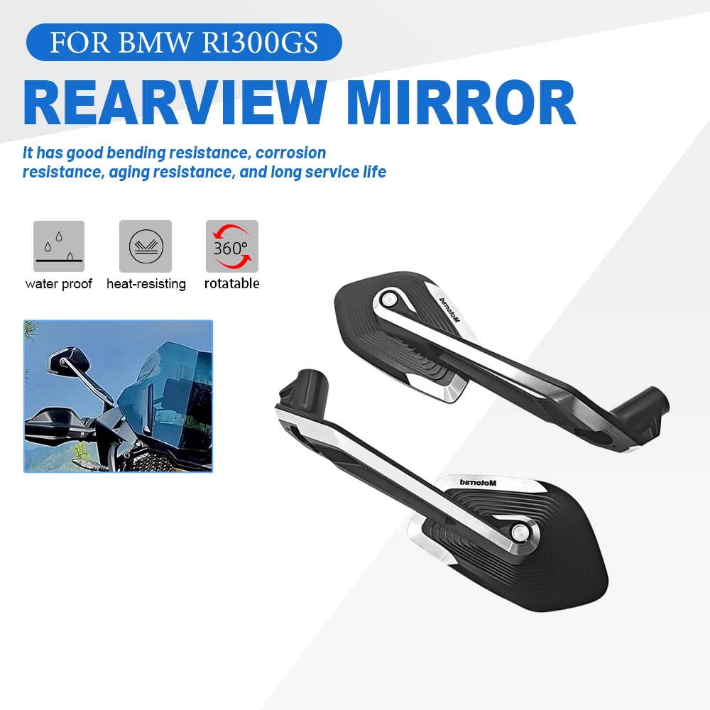 

Motorcycle Accessories Rear Side View Mirrors For BMW R1300GS R1200GS LC R1250GS Adventure F700GS F750GS F800GS S1000XR G310GS