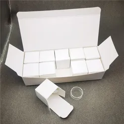 10PCS FATUBE GLASS Measuring Cup for Pyro 24 V2 V3 V4 Cardboard Box Packaging Straight Tube