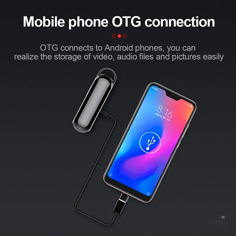 Voice Recorder Mini Digtal Recorder One-Click Recording Photo Camera Intelligent Noise Reduction Automatic Coverage Recorder Pen