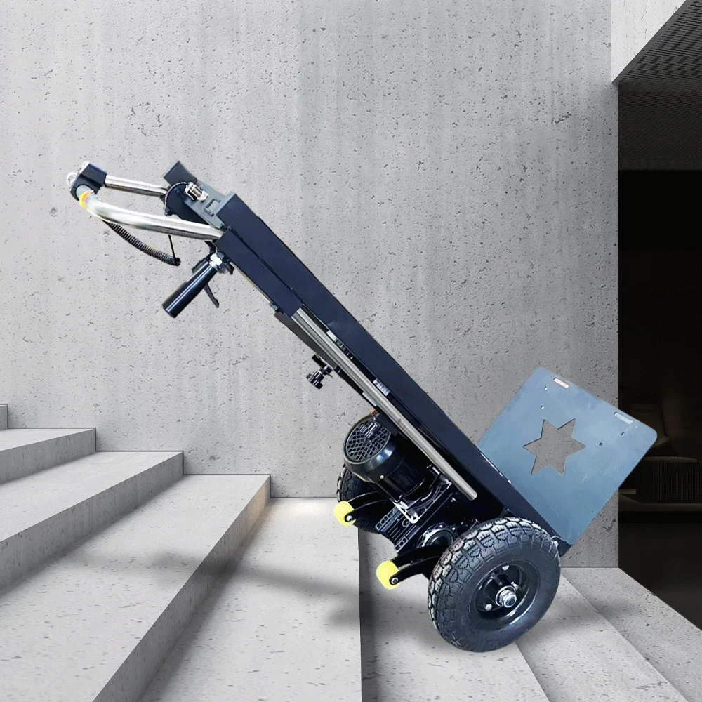 

【Best-selling】Electric Cargo Stair Climber Automatic Dolly Powered Stair Climbing Trolley Electric Stair Climb Cart Hand Truck