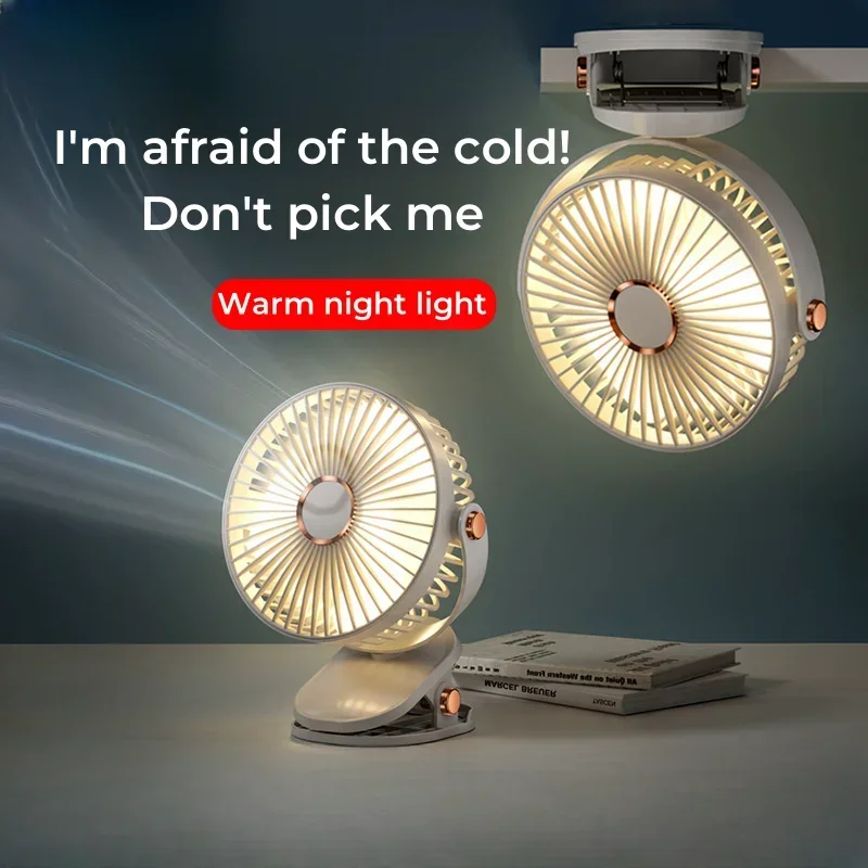 Zone Portable Clip on Fan with Fully Adjustable Tilt, Electric, 6.5 inch, Quiet, Indoor, 3 Speed, Mini Desk Fan, Table Fan