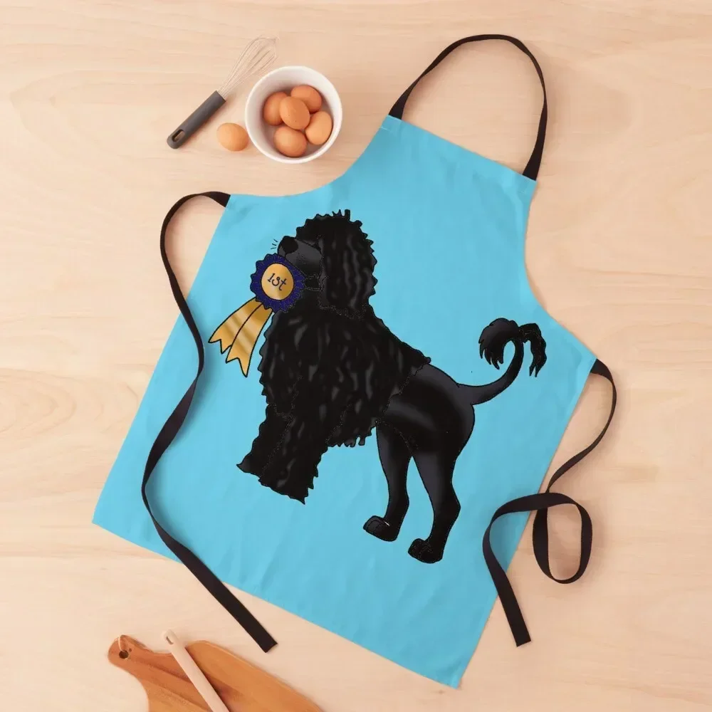 

Waterdog Love Apron Kitchen Man for home useful pieces barber uniform Kitchens Men Apron