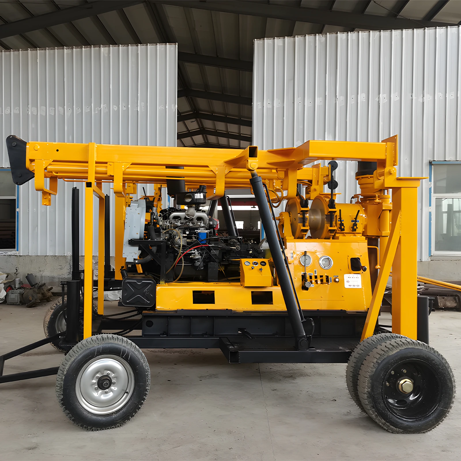 Top Drive Coring Drilling Rig Machine Rock Mud Sample Drill Rig 150m Geological Exploration Core Water Well Drilling Rig Price