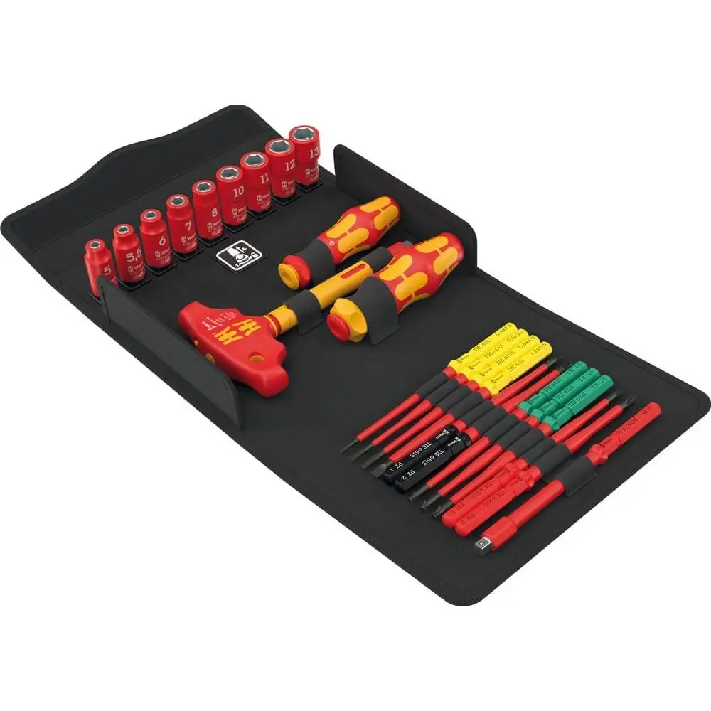 

Compact VDE 24 Multipurpose Screwdriver Set, 25-Piece