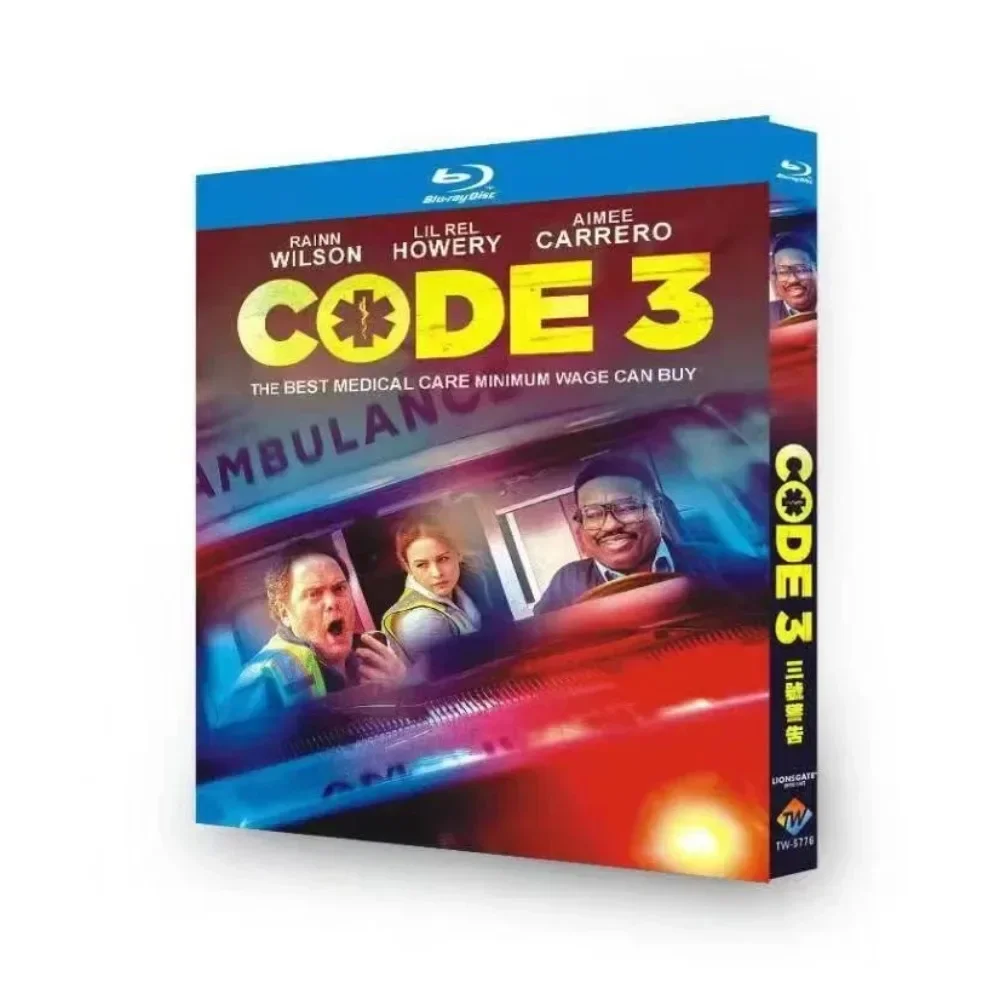 Code 3 (2025) 1-Disc Blu-ray Disc Neu Versiegelte Box-Set