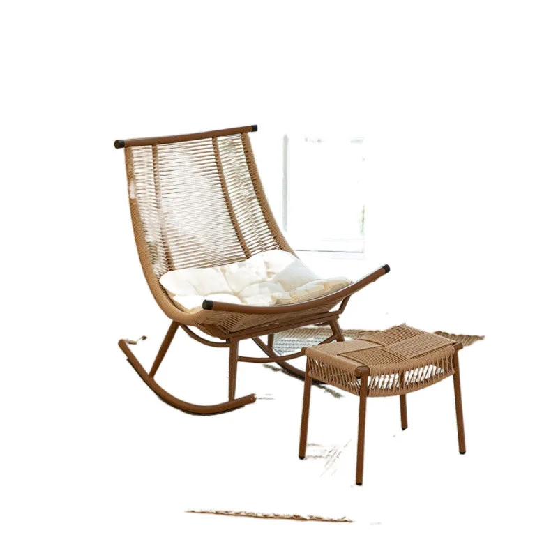 

Balcony rocking, lounge chair, leisure, lazy rocking chair, outdoor, adult elderly