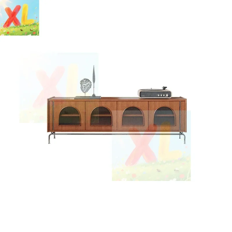 

Solid wood TV cabinet Simple small apartment Solid wood floor Living room furniture Low cabinet TV