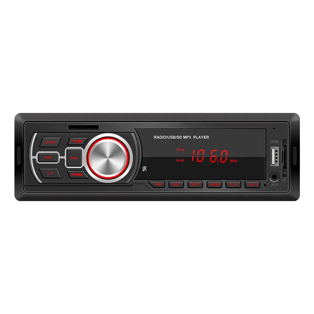 

5209E New 12V Universal Car Bluetooth MP3 Player U Disk/TF Card/FM Radio Central Control Modification