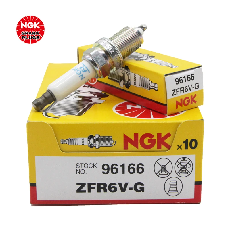 

NGK nickel alloy spark plug ZFR6V-G 96166 is suitable for Chevrolet Cruze, Chevrolet Aveo, Buick Excelle, OE 98079-5614P