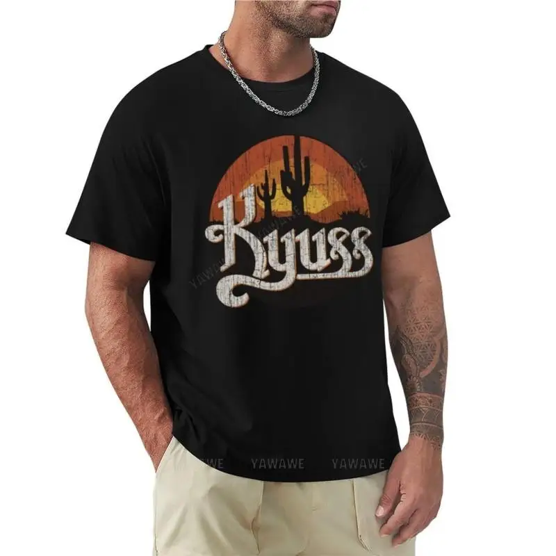 Kyuss Sunset 1987 T-Shirt boys t shirts T-shirt for a boy quick drying shirt blank t shirts mens short sleeve t shirts