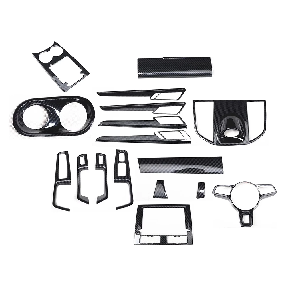 Car Interior Trim Accessories ABS Stickers For Porsche Macan 2014-2017 Right Hand Drive  Auto Styling Moldings