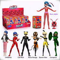 New Mira culous Lady bug Blind Box Random Anime Figure Set With Cute Pvc Action Figure Decoration Children's Toys Holiday Gifts