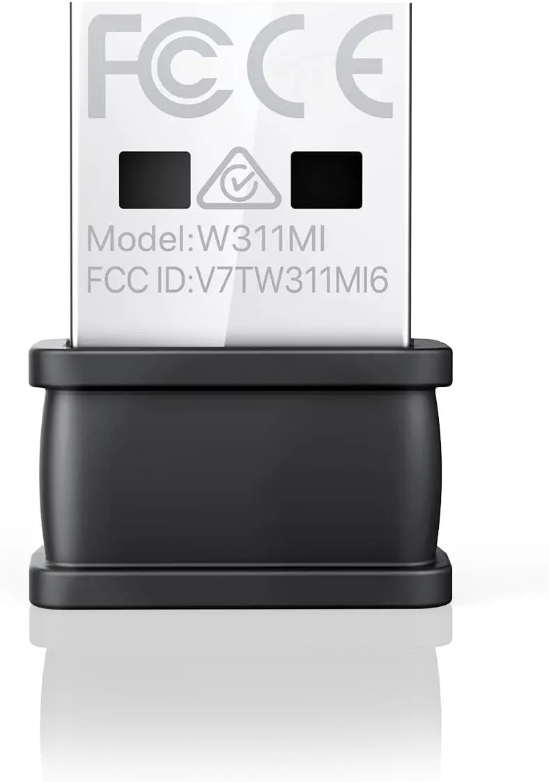 

USB-адаптер Tenda WIFI 6, сетевая карта AX300, мини-USB-ключ, 2,4 ГГц, 802.11AX, беспроводной ключ-приемник для Win 7/10/11 Drive Free