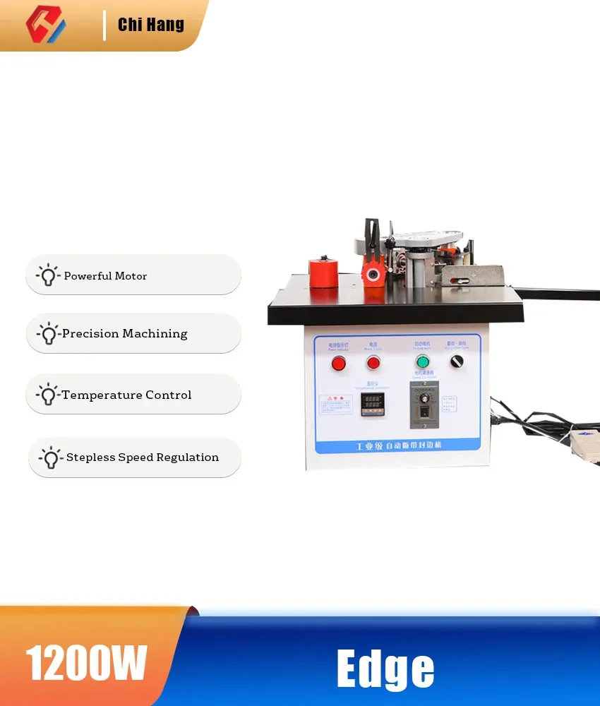 

Automatic Wooden Cutting Bucklers 220V / 1200W Portable Small Double-Sided Coated Home Installed