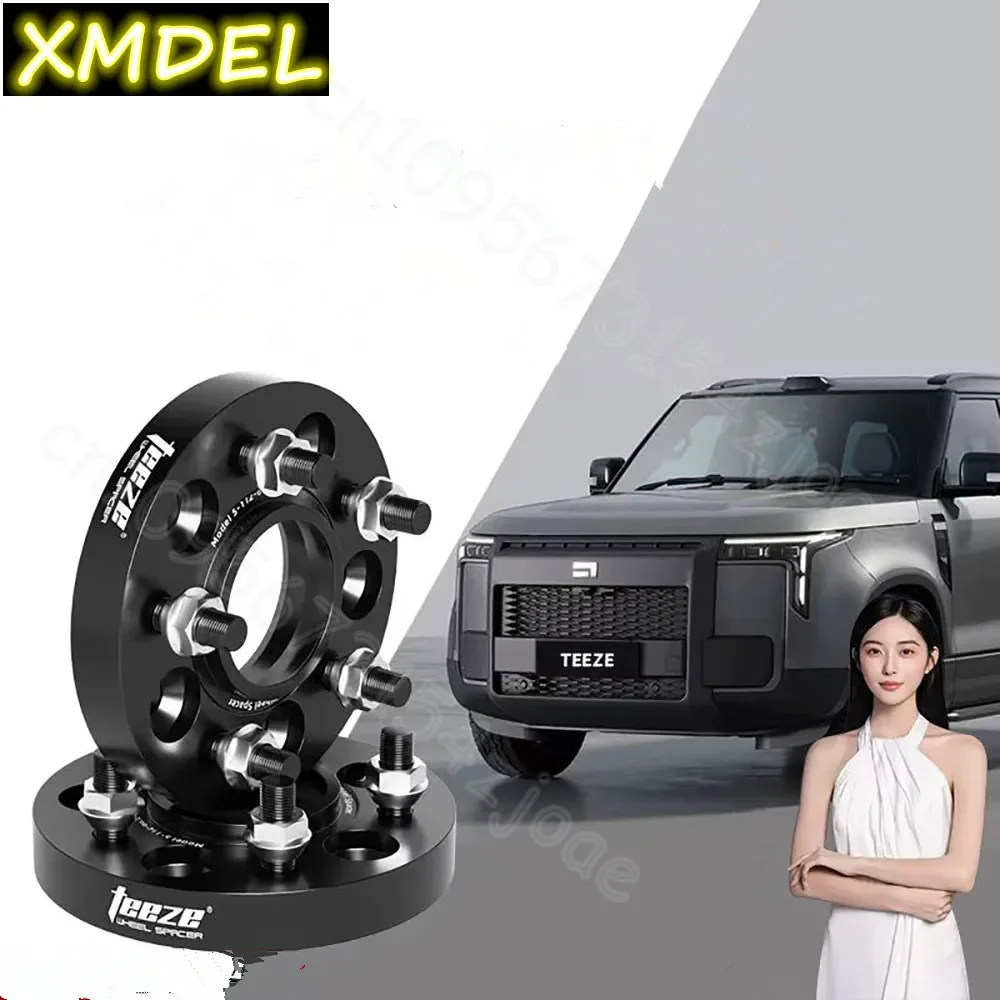 Car Styling For BAIC JISHI polestone 01 Rox 01 Flange Plate Customized Conversion Wheel Spacers Aluminum Hub widened Adapter Kit
