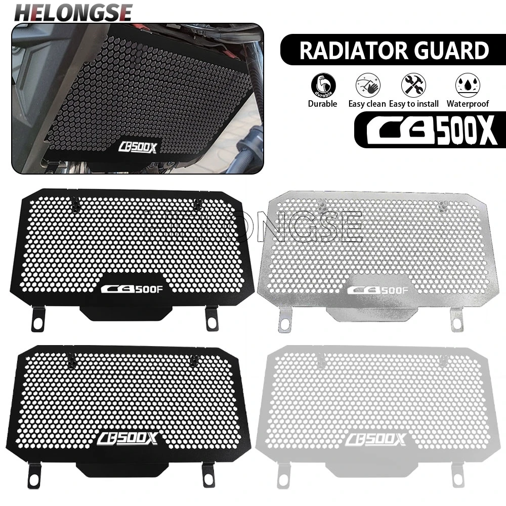 

HELONGSE Radiator Grille Guard Cover For HONDA CB500X CB500F 2013-2022 2023 2024 CB400F CB400X CB400F/X 2013-2015 CB 500 X/F