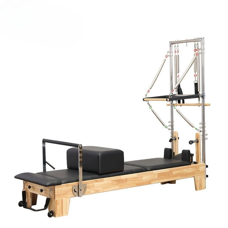 

YTYIN Multi-functional Reformer Pilates Machine Reformer Training Body Balance Half Trapeze Pilates Reformer