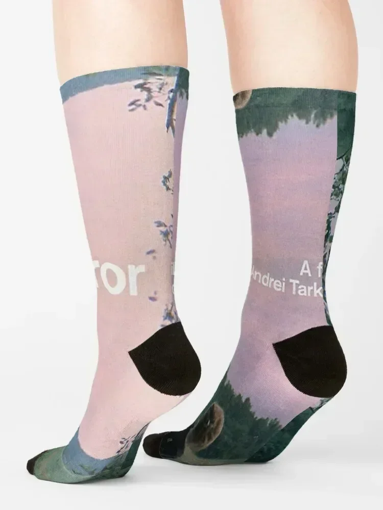 Mirror (Tarkovsky) - Movie Poster Socks sheer Climbing Socks For Men Women's