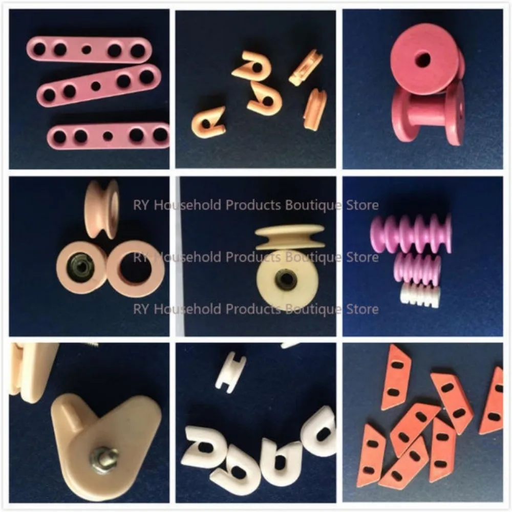 Ceramic Pig Tail Ring, Ceramic Diameter M4 Thread Diameter M5 Length 56mm