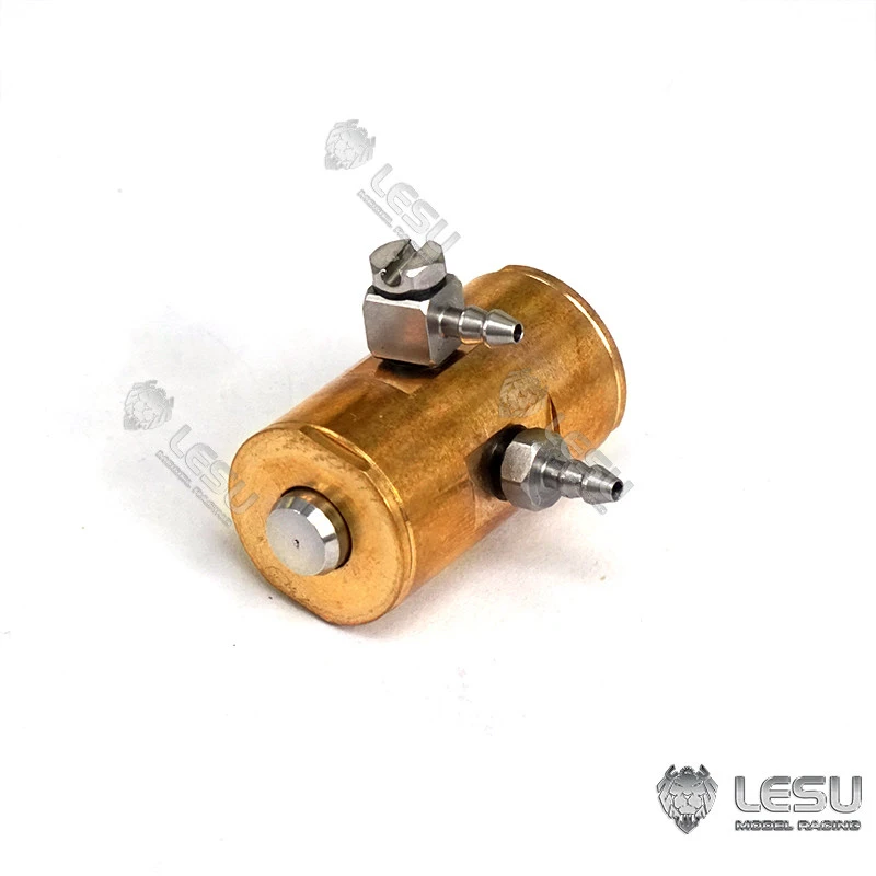 LESU Simulierter Messing-Hydraulikzylinder für schwere Baumaschinen, Baggerarm, Schnellwechsel-Hydraulikteile, Baggermodell Y-1542 – Detail 9