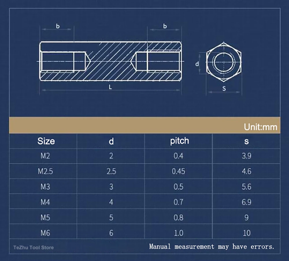 M2 M2.5 M3 M4 M5 M6 White Double Pass Hex Hexagon Nylon Column PCB Standoff Spacer Column Plastic Spacing Screws