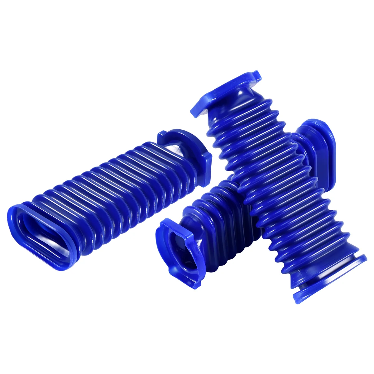 ABNP 3er-Pack blaue Trommelsaugschlauchanschlüsse für V6 V7 V8 V10 V11 Staubsauger-Ersatzteile