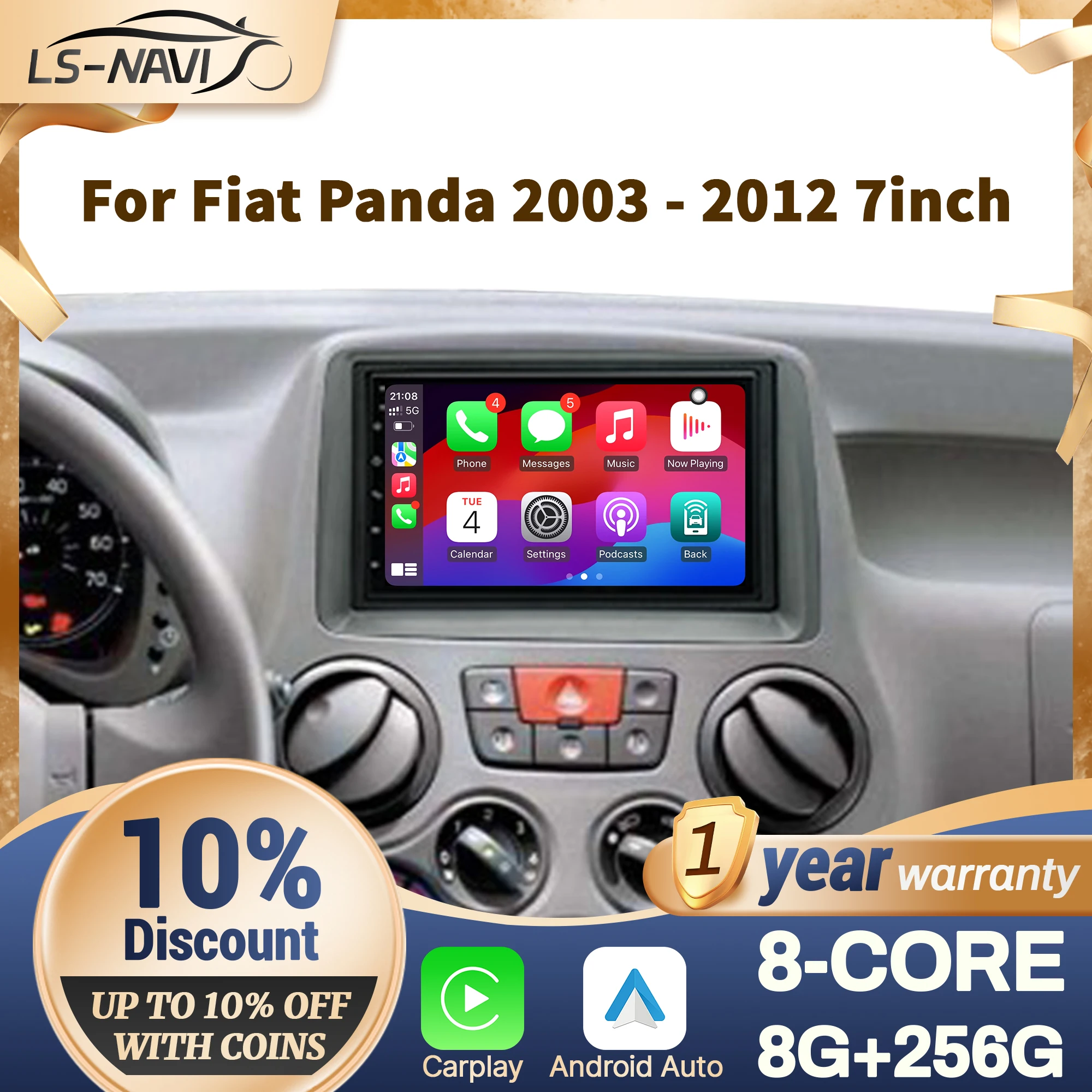 7-Π΄ΡΠΉΠΌΠΎΠ²ΡΠΉ Π°Π²ΡΠΎΠΌΠΎΠ±ΠΈΠ»ΡΠ½ΡΠΉ ΡΠ°Π΄ΠΈΠΎΠΏΡΠΈΠ΅ΠΌΠ½ΠΈΠΊ Android 14 Π΄Π»Ρ Fiat Panda 2003-2008 2009 2010 2011 2012 4G Π±Π΅ΡΠΏΡΠΎΠ²ΠΎΠ΄Π½ΠΎΠΉ Bluetooth CarPlay Π³ΠΎΠ»ΠΎΠ²Π½ΠΎΠ΅ ΡΡΡΡΠΎΠΉΡΡΠ²ΠΎ ΡΠΊΡΠ°Π½ ΡΡΠ΅ΡΠ΅ΠΎ 7-Π΄ΡΠΉΠΌΠΎΠ²ΡΠΉ Π°Π²ΡΠΎΠΌΠΎΠ±ΠΈΠ»ΡΠ½ΡΠΉ ΡΠ°Π΄ΠΈΠΎΠΏΡΠΈΠ΅ΠΌΠ½ΠΈΠΊ Android 14 Π΄Π»Ρ Fiat Panda 2003-2008 2009 2010 2011 2012 4G Π±Π΅ΡΠΏΡΠΎΠ²ΠΎΠ΄Π½ΠΎΠΉ Bluetooth CarPlay Π³ΠΎΠ»ΠΎΠ²Π½ΠΎΠ΅ ΡΡΡΡΠΎΠΉΡΡΠ²ΠΎ ΡΠΊΡΠ°Π½ ΡΡΠ΅ΡΠ΅ΠΎ