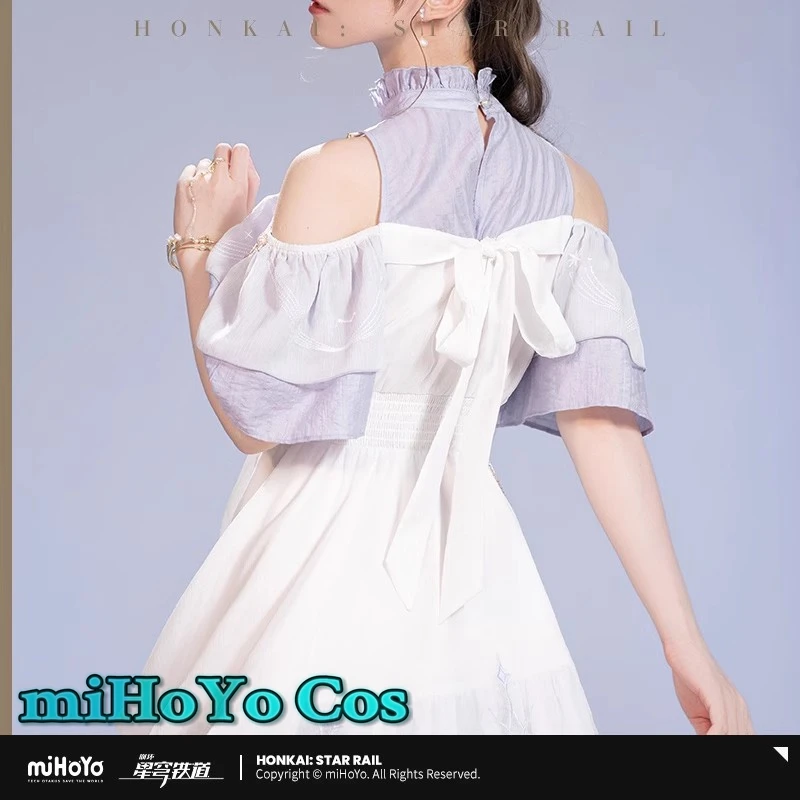 [Autentico] Robin Dress Gioco ufficiale Honkai Star Rail Catena cosplay Accessori per catene in vita Gonna per costume carina per cartoni animati anime