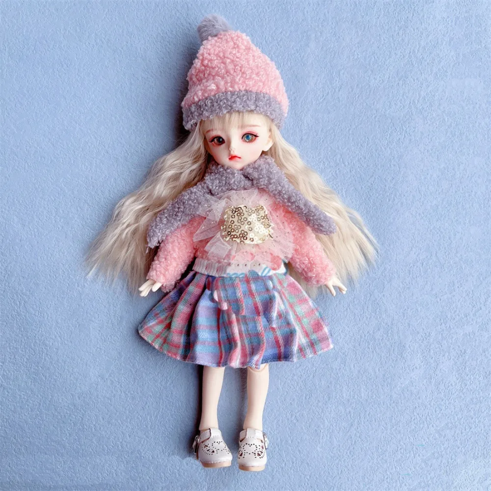 30cm Doll Dress Jk Uniform Clothes for 30cm Doll Toy Accessories Doll Clothing 30cm Dolls Skirt NO Doll Multiple Color