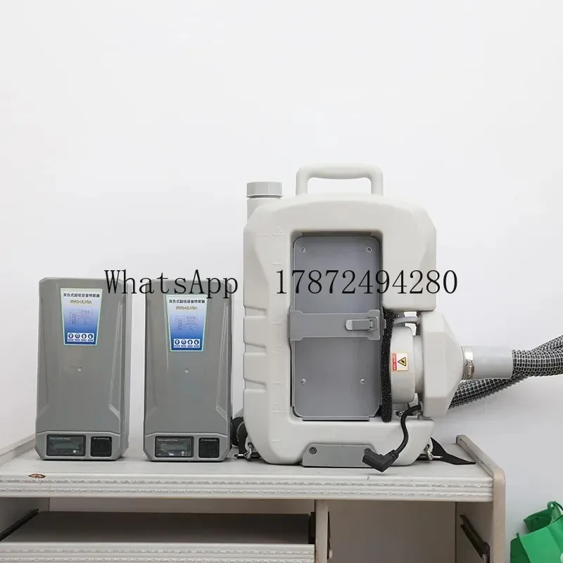 8L 350/500W Electric Sprayer Backpack ULV  Low Capacity , and Mosquito Killer Aerosol Sprayer 15.6AH Lithium B-at-tery