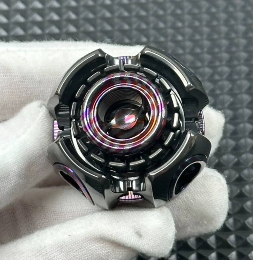 Used EDC Lautie Noise Zirconium+Zircuti Stress Relief Toy Pocket Toy Haptic Spinner Fingertip Gyroscope Decompression Toys