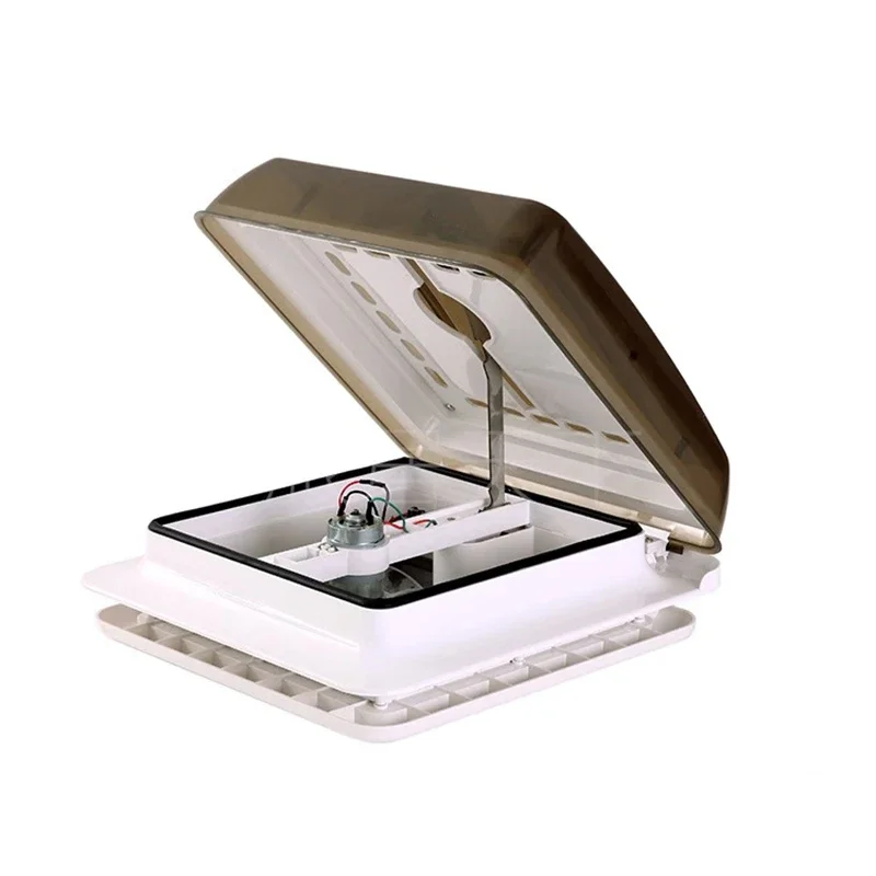 RV bathroom ventilation fan 12V Exhaust Fan Trailer Caravan Cooling Fan Two-way in and out with Lights
