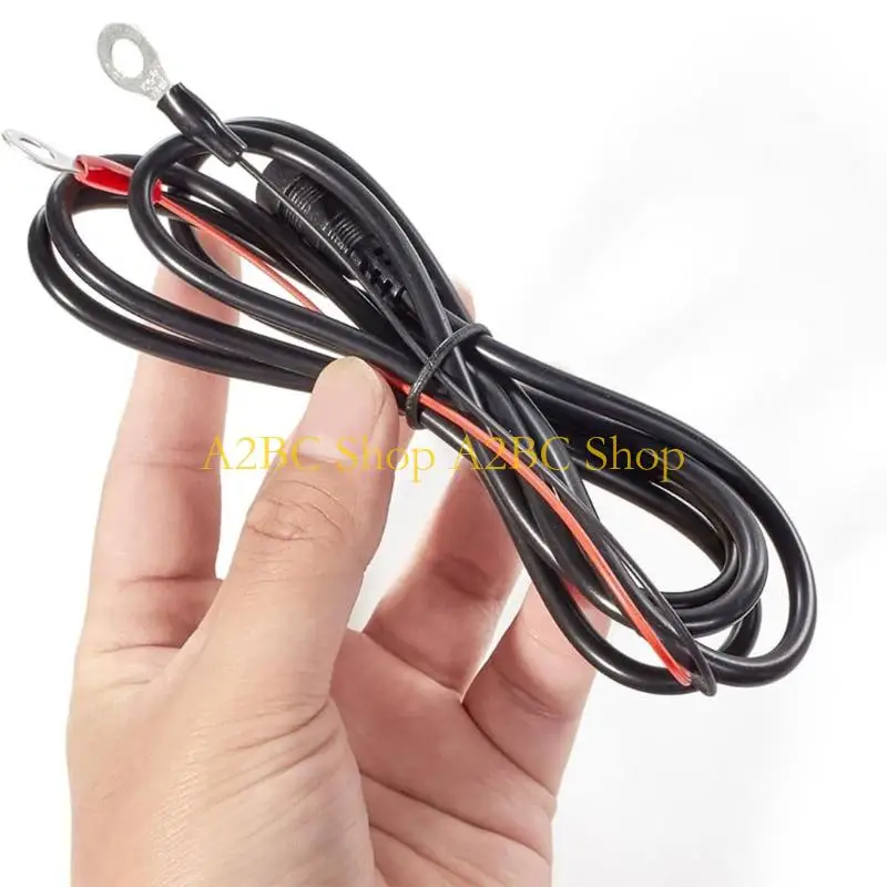 A2BC High Temperature Resistant Power Cord For Heated Motorbike Helmet Accessories