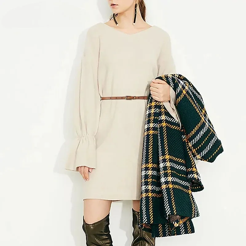 حزام خصر نسائي من الجلد الطبيعي - تصميم رفيع بإبزيم دبوس معدني، مثالي للجينز والفساتين والسراويل #2