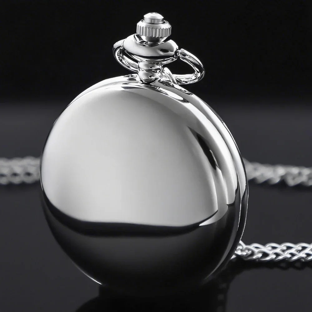 Reloj de bolsillo de cuarzo plateado antiguo con esfera azul cielo estrellado, collar con colgante, regalo de recuerdo para mujeres, hombres y niños