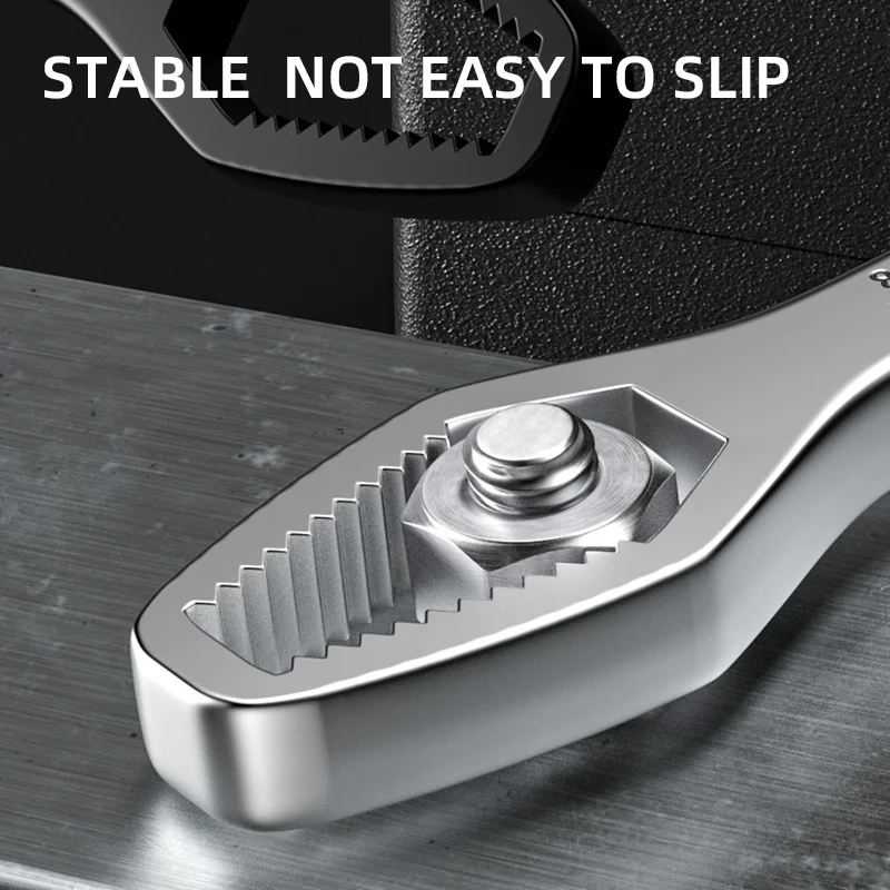 6-24mm Universal Torx Wrench Self-tightening Adjustable Glasses Spanner Board Double-head Torx Spanner Hand Tools
