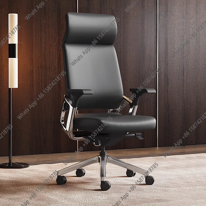 Boss leather president office chair can lie down luxury high-end atmosphere class computer chair home business