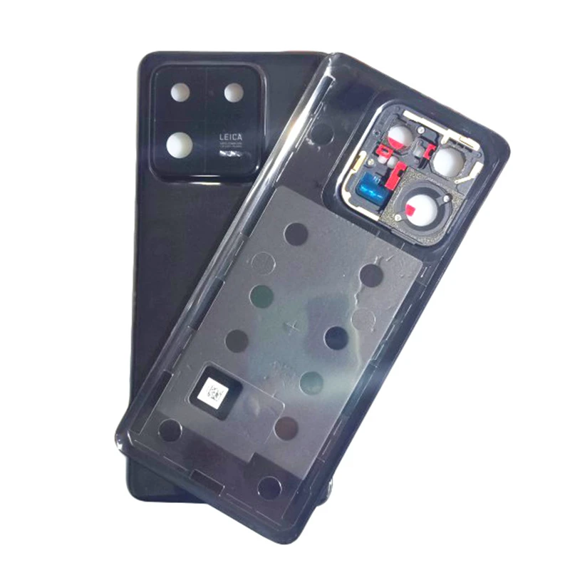 For Xiaomi 13 Back Cover Housing Door Rear Battery Cover Chassis With Camera Lens + Glue Smartphone Repair Parts
