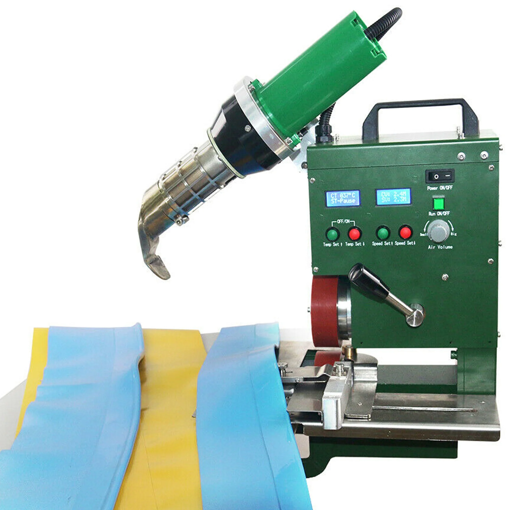 ماكينة لحام بالهواء الساخن مثبتة على الطاولة