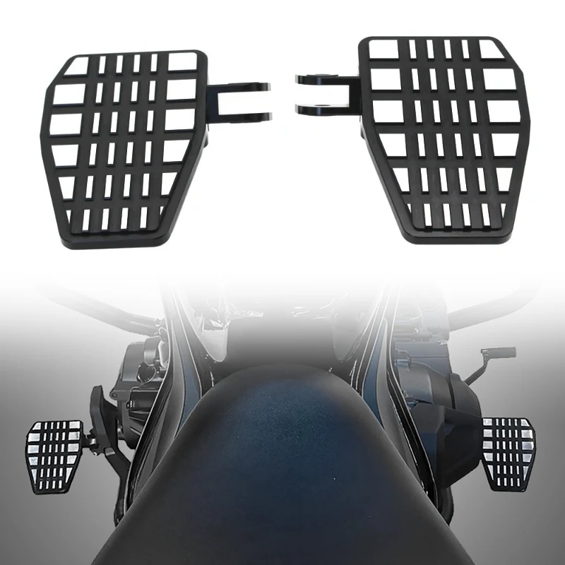 

Motorcycle CNC Billet Aluminum Front Driver Footrests Extender Foot Enlarge Pad Fit For Honda Rebel 1100 CMX 1100 2021-2023 2022