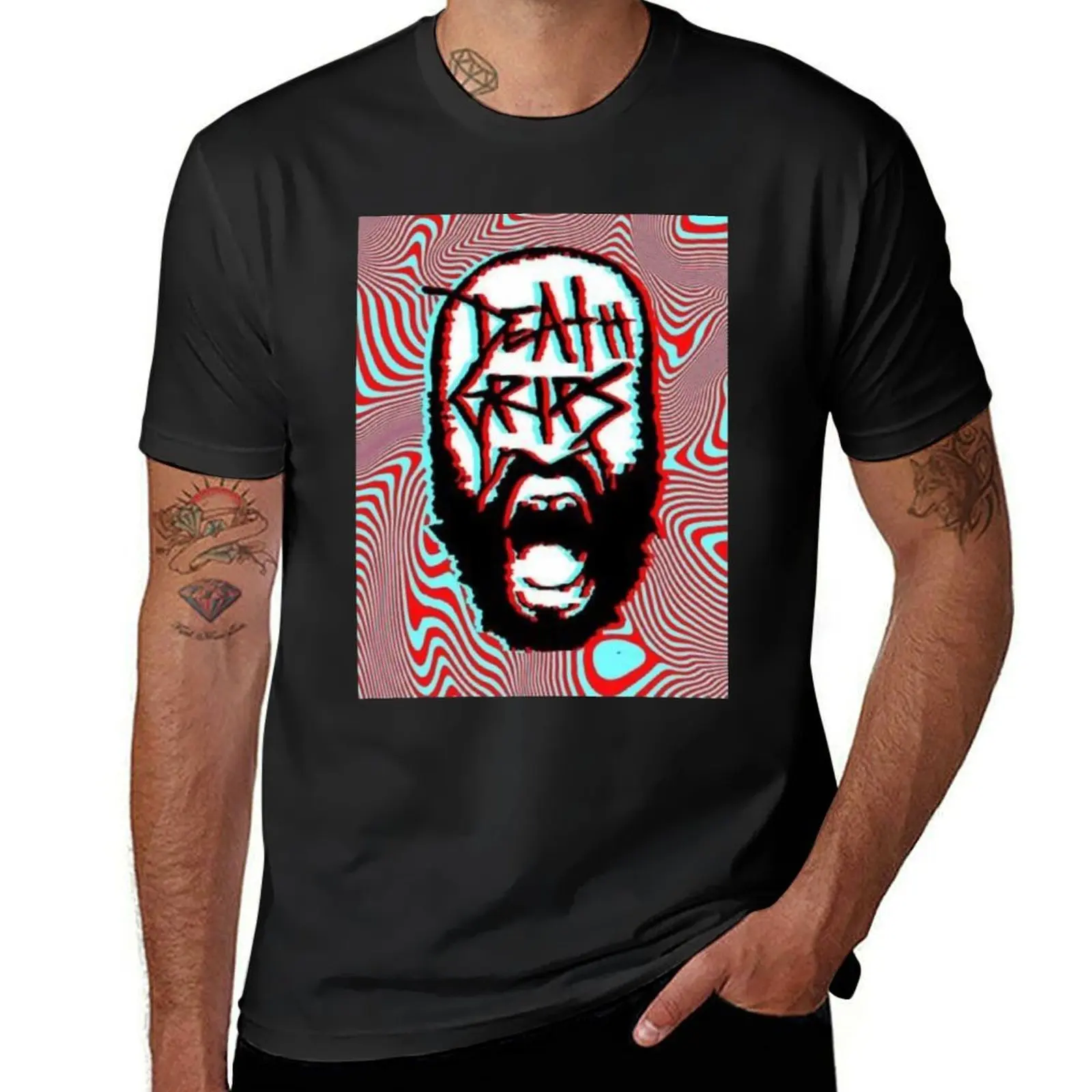 Death Grips - Vaporwave T-Shirt graphics summer clothes customs design your own quick-drying men t shirt