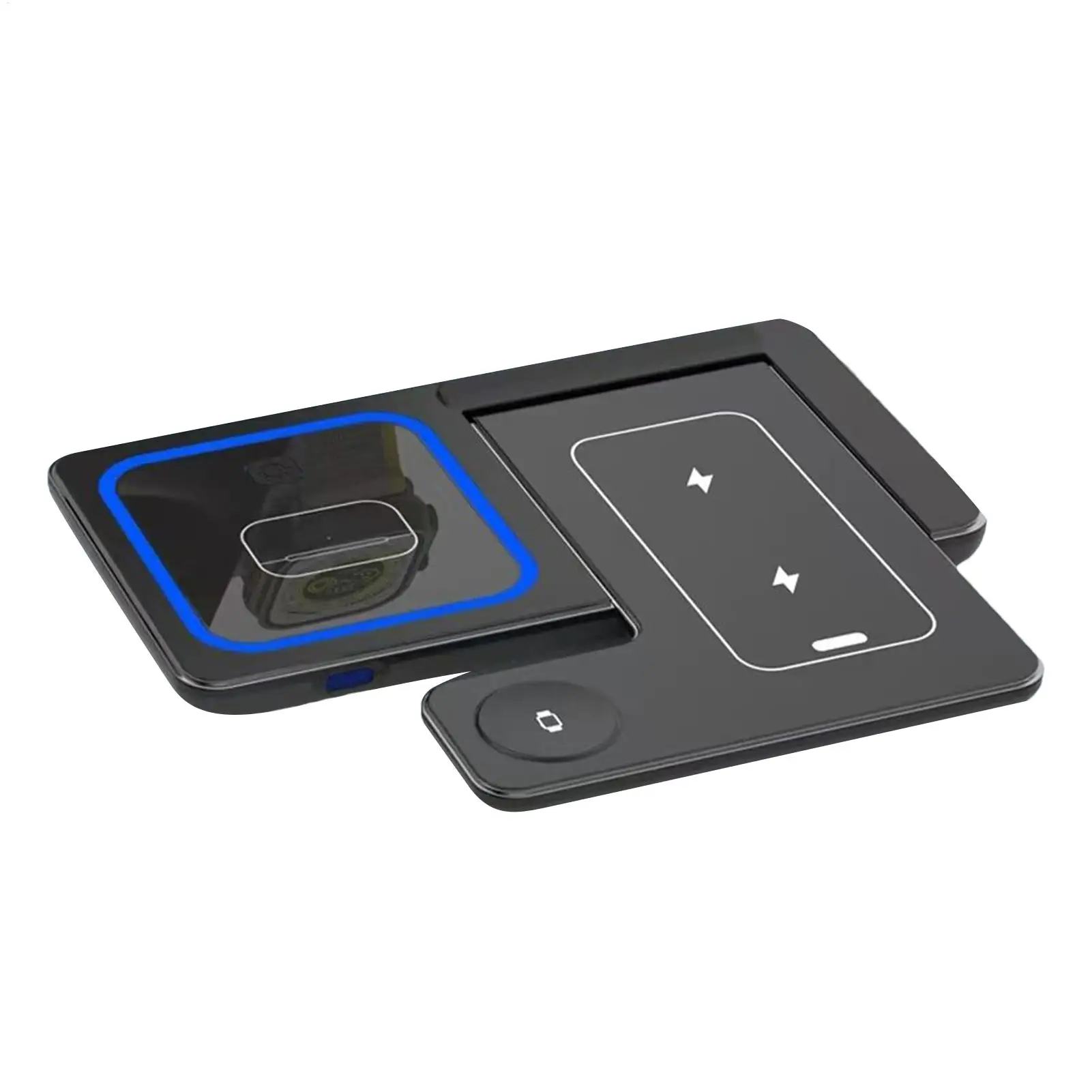 

Wireless Charging Station Wireless Charging Station For Devices 15w Foldable Stand Pad Dock For Supporting Multiple Devices