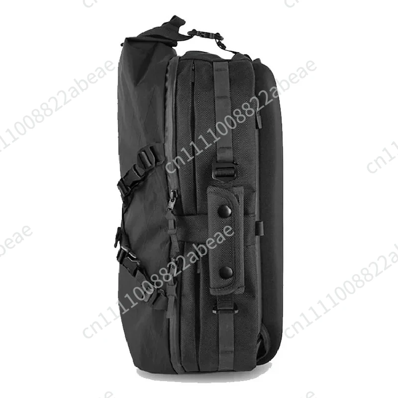 Mens Functional Outdoor Sports Cycling Backpack Crossbody Bag Outdoor Commuting Expansion Chest Bag Travel Computer Bag