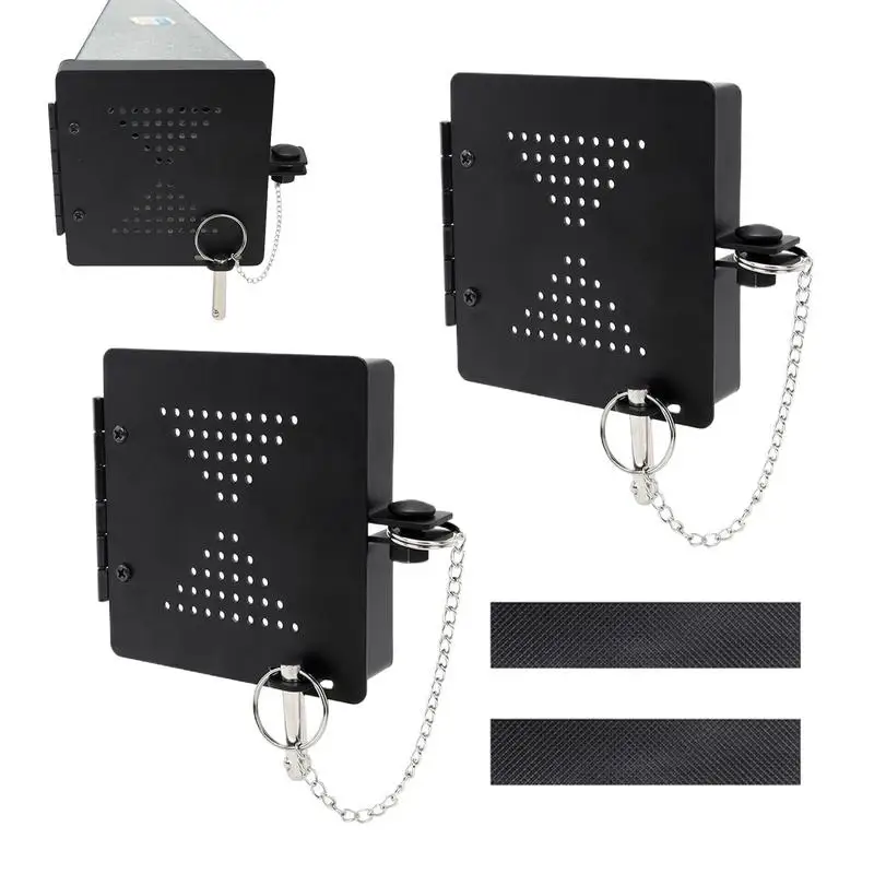 

RV Bumper Storage Heavy-Duty Sewer Hose End Caps Pipe Protector Replacement Parts Protective Plug With Small Vents For 4-Inch